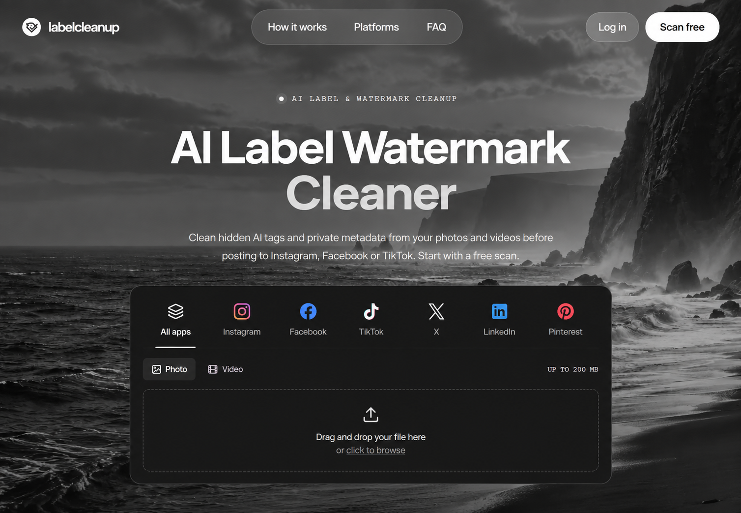 Label Cleanup product preview